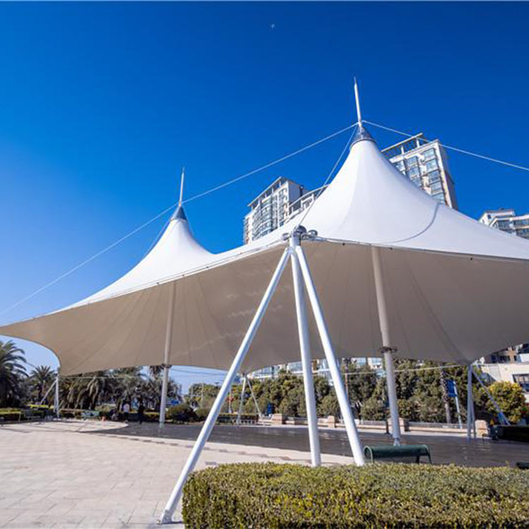 鲁山县膜结构景观棚