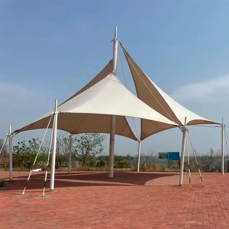 鲁山县膜结构景观棚