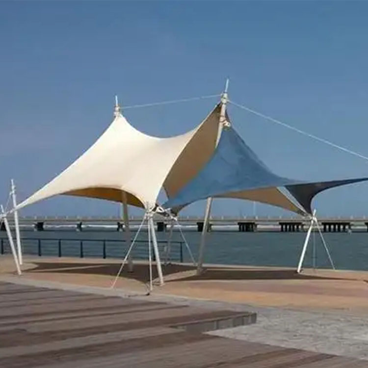 鲁山县膜结构景观棚