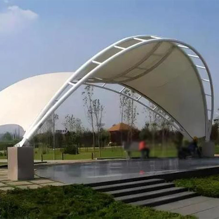 鲁山县膜结构景观棚