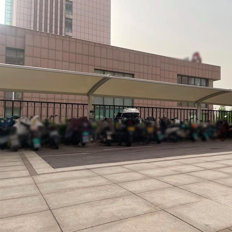 鲁山县膜结构电动车棚