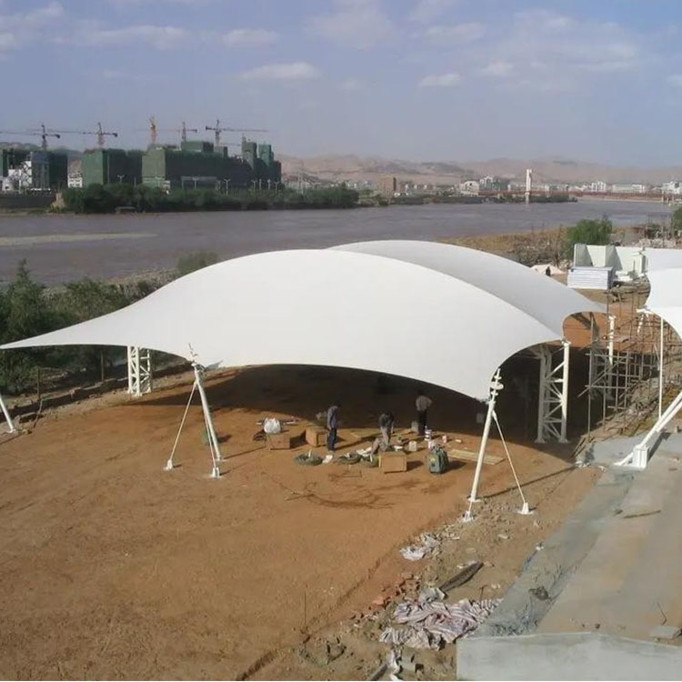 鲁山县膜结构汽车棚